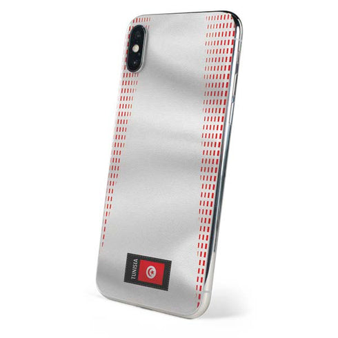 Tunisia Soccer Flag iPhone X Skin